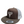 Load image into Gallery viewer, Haralson Hat Co Skull Brown/White