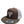 Load image into Gallery viewer, Haralson Hat Co Skull Brown/White
