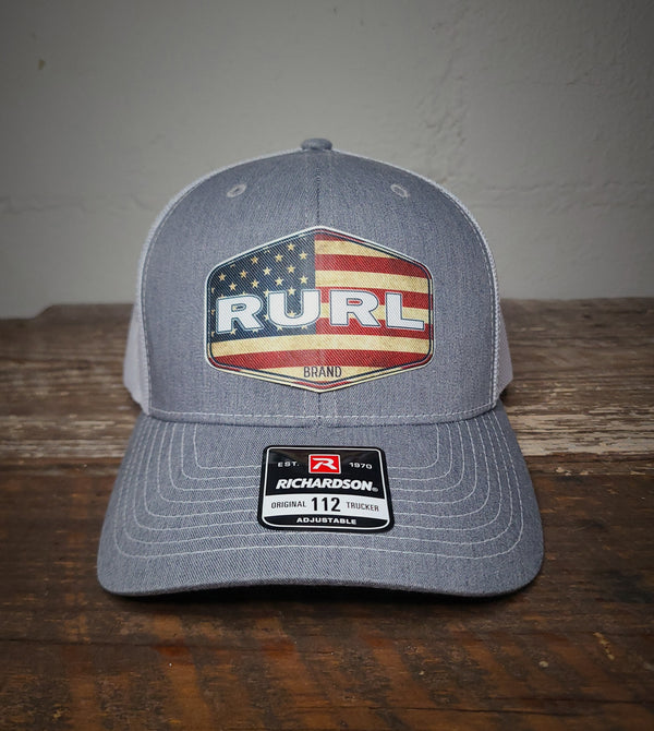The RURL America Richardson Low Profile Trucker Hat