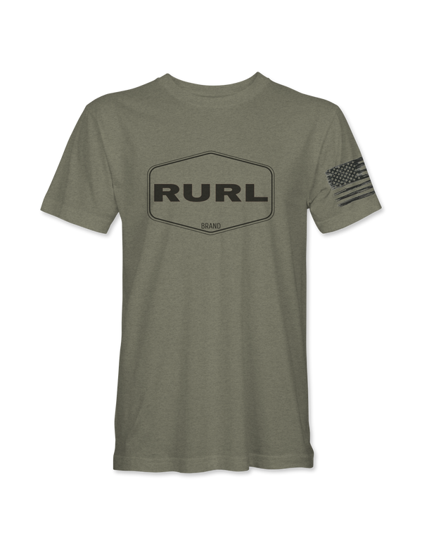 The Heather Military Green T-Shirt